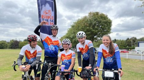 Some of the Loughborough RAG Students having completed our July 2022 North Coast 500 Ride - Photo Credit: Unknown