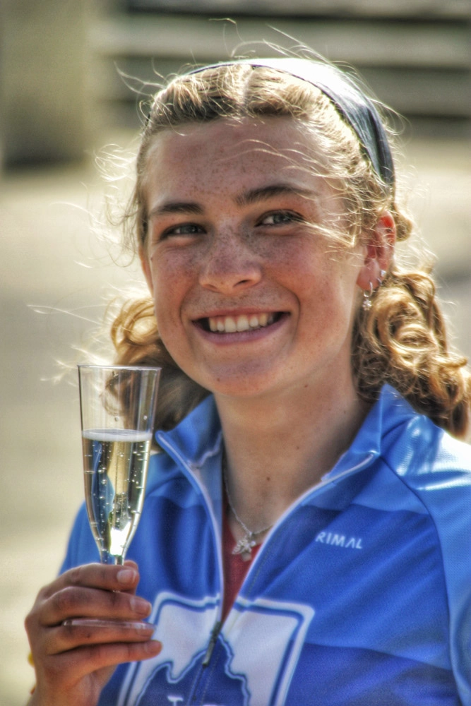 Cheers for completing the London to Paris cycle challenge!