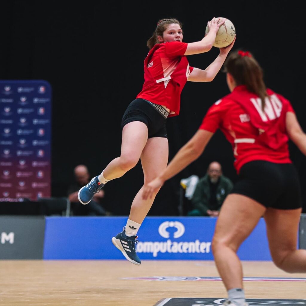 Charlotte Netball placement student