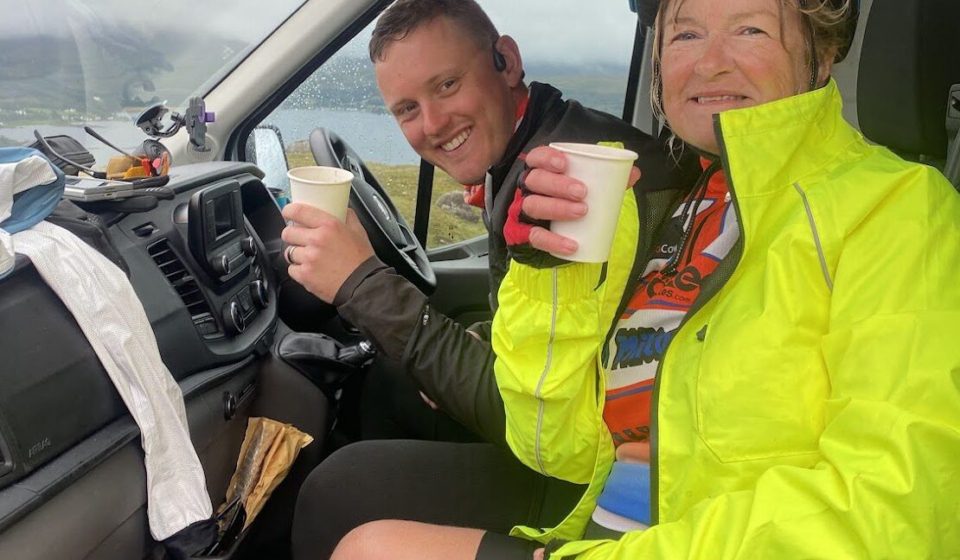 NC500 2024 - Keeping dry in the Support Vehicles