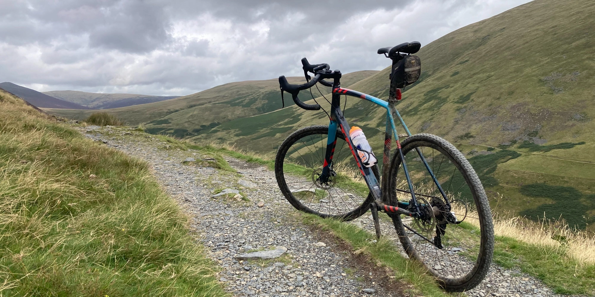 Time to soak in the views from the gravel trails.