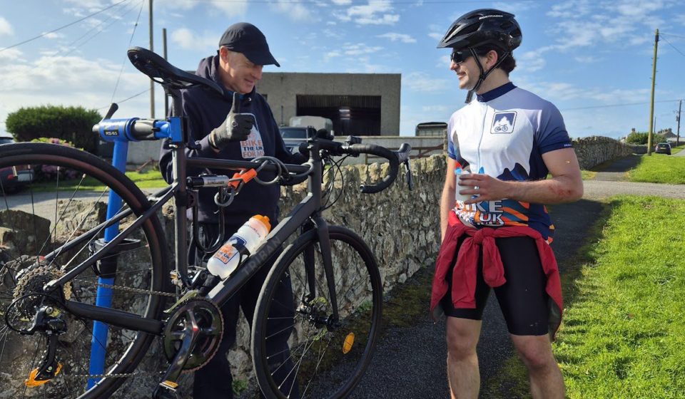 Mechanical Support on Lon Las Cymru