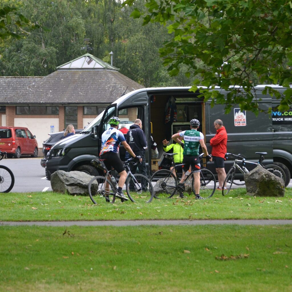 Bike the UK for MS Support Van