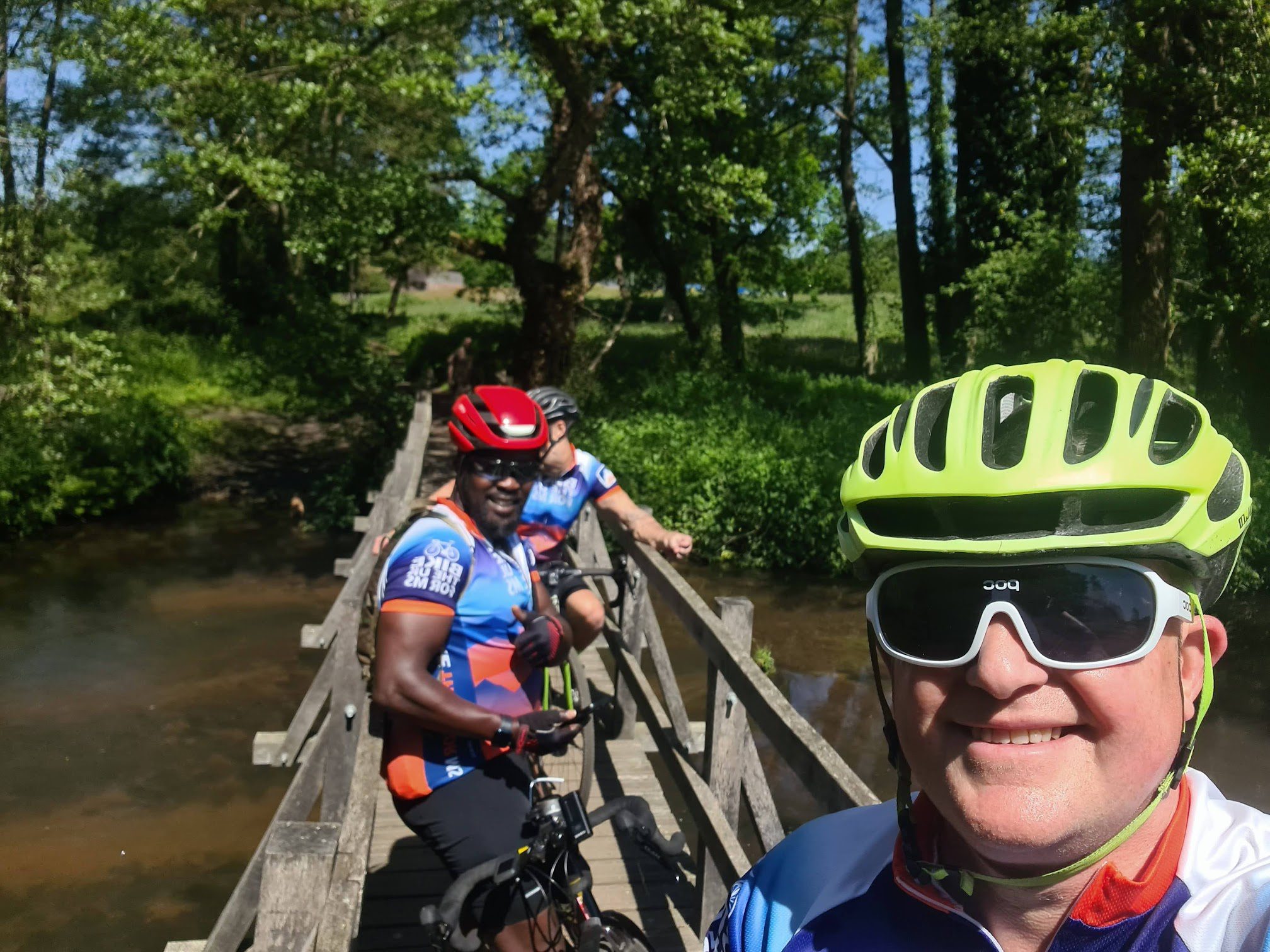 Bike the UK for MS team on King Alfred's Way