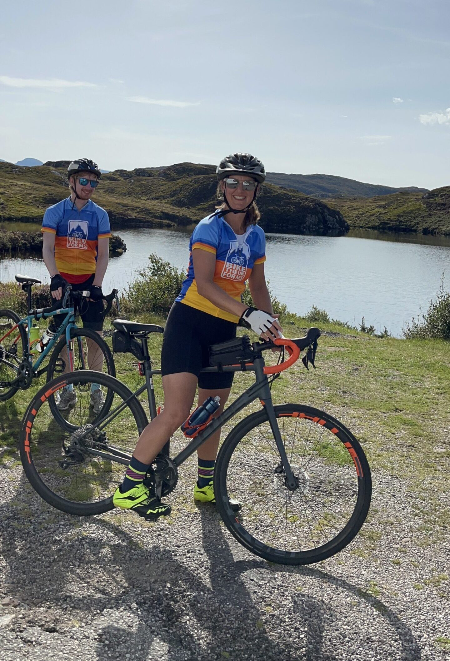Pair of NC500 riders