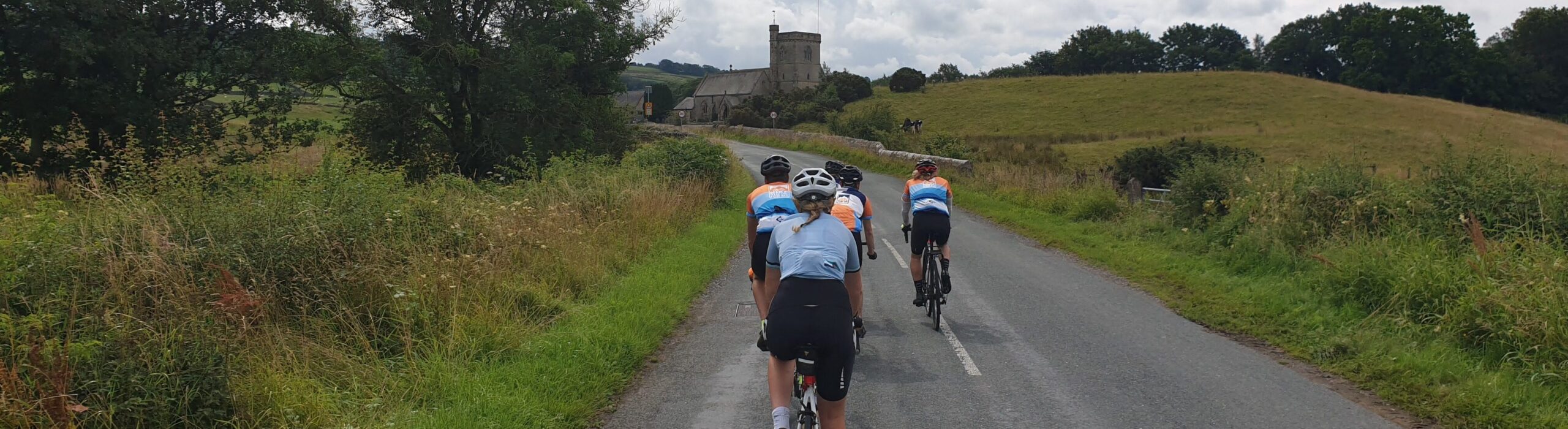 The BTUKFMS crew cycling John O'Groats to Land's End